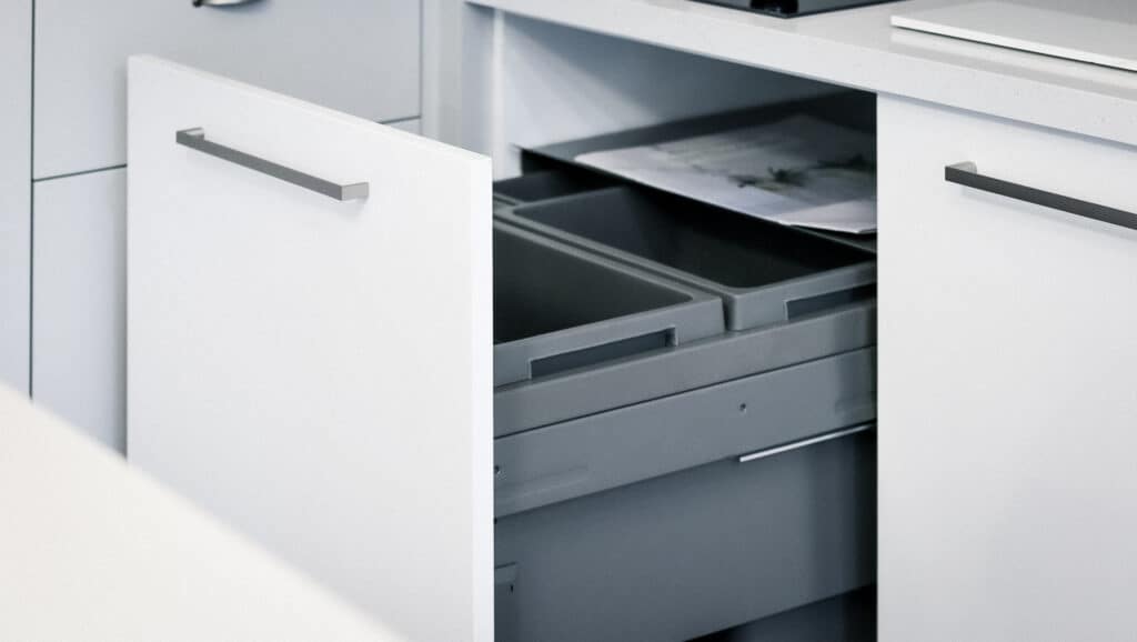 Modern kitchen storage solution