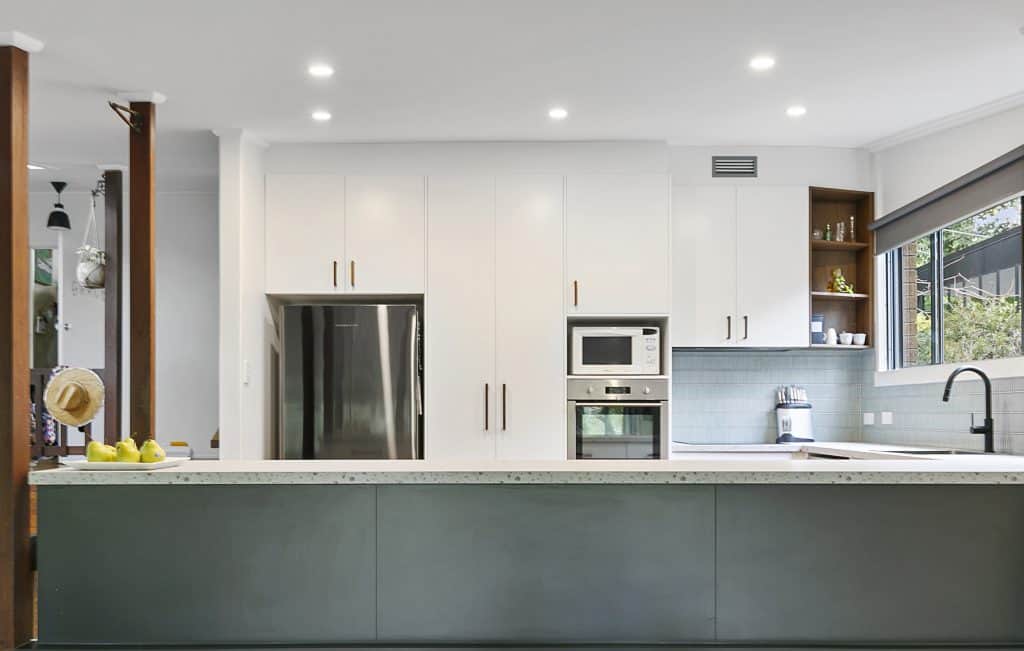 Kitchen after makeover photo